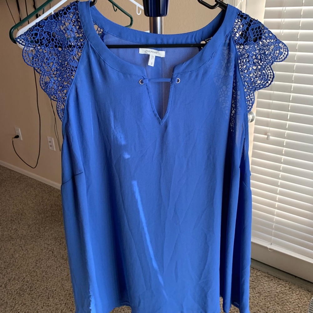 Maurice’s Blue Shirt